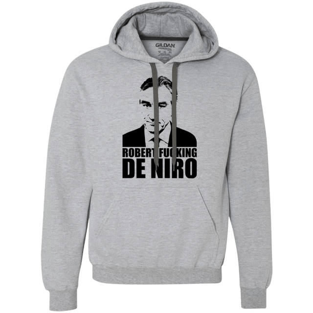 Sweatshirts Sport Grey / Small Robert Fucking DeNiro Premium Fleece Hoodie