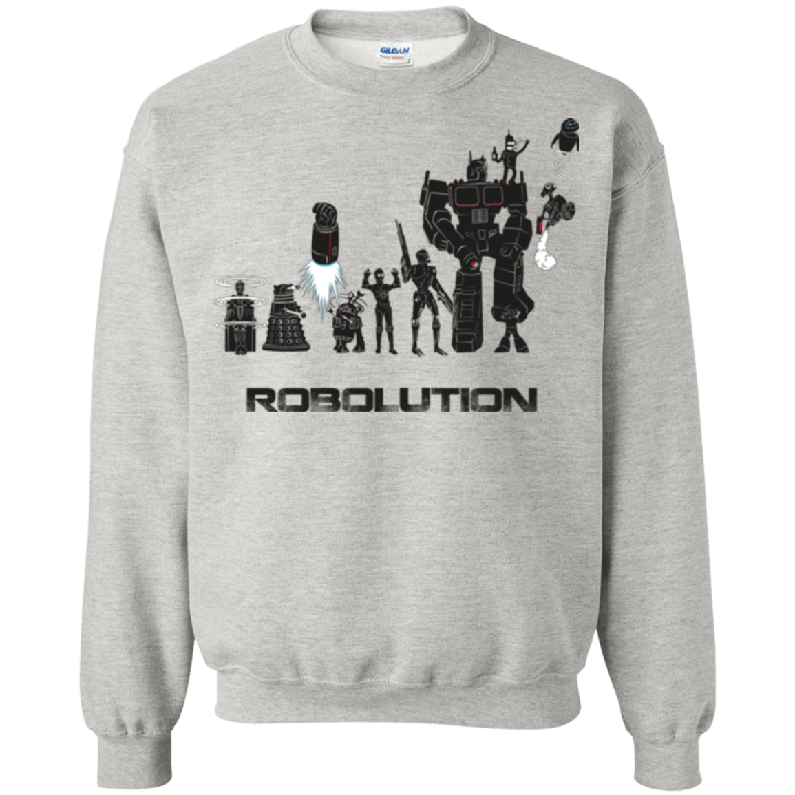 Sweatshirts Ash / Small Robolution Crewneck Sweatshirt