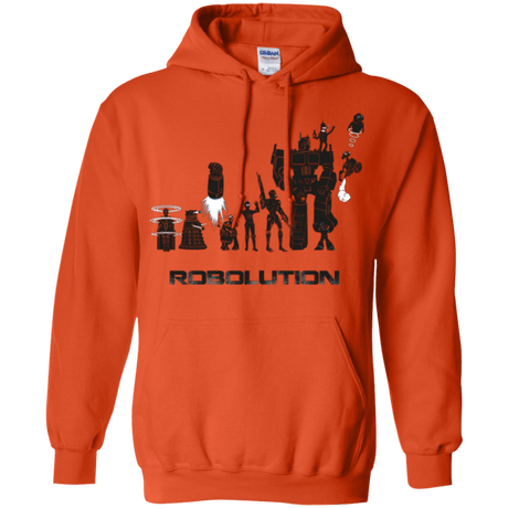 Sweatshirts Orange / Small Robolution Pullover Hoodie