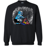 Sweatshirts Black / S Robot Cleaner Crewneck Sweatshirt