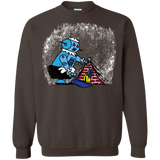 Sweatshirts Dark Chocolate / S Robot Cleaner Crewneck Sweatshirt