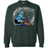 Sweatshirts Forest Green / S Robot Cleaner Crewneck Sweatshirt