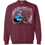 Sweatshirts Maroon / S Robot Cleaner Crewneck Sweatshirt