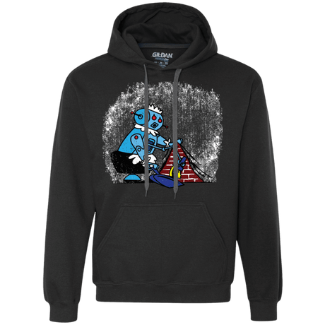 Sweatshirts Black / S Robot Cleaner Premium Fleece Hoodie