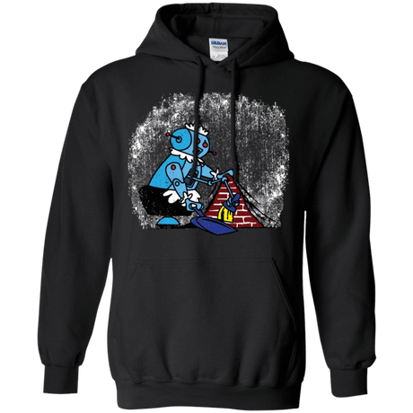 Sweatshirts Black / S Robot Cleaner Pullover Hoodie