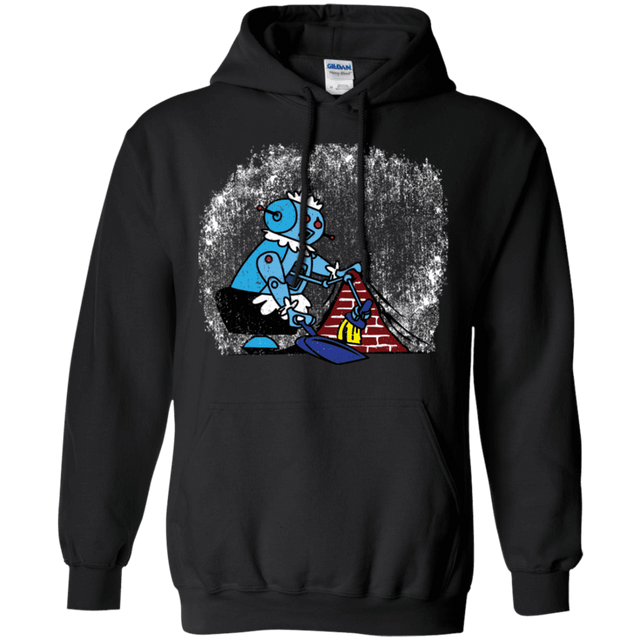 Sweatshirts Black / S Robot Cleaner Pullover Hoodie