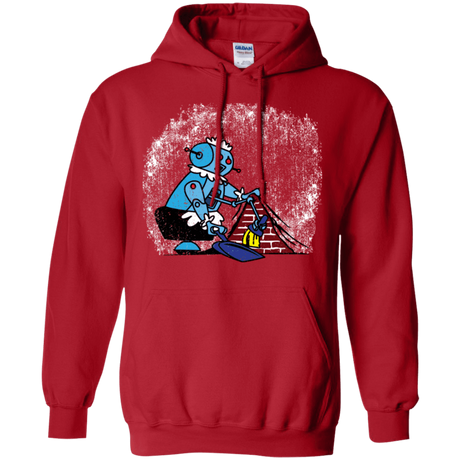 Sweatshirts Red / S Robot Cleaner Pullover Hoodie