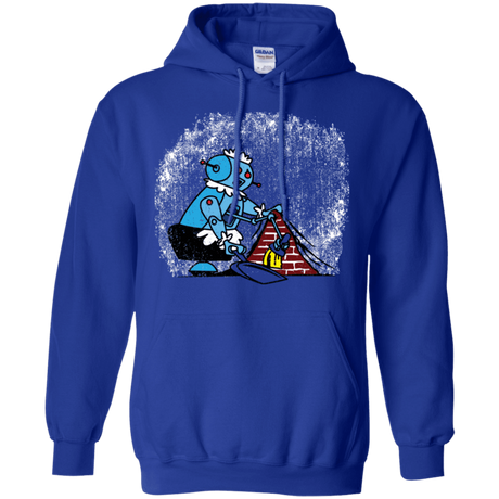 Sweatshirts Royal / S Robot Cleaner Pullover Hoodie