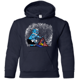 Sweatshirts Navy / YS Robot Cleaner Youth Hoodie