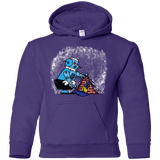 Sweatshirts Purple / YS Robot Cleaner Youth Hoodie