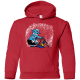 Sweatshirts Red / YS Robot Cleaner Youth Hoodie