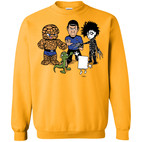 Sweatshirts Gold / Small Rock Paper Scissors Crewneck Sweatshirt
