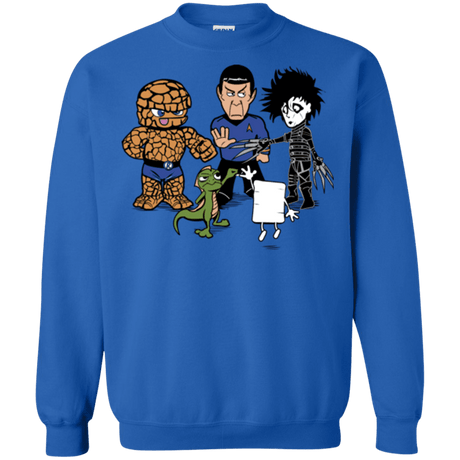 Sweatshirts Royal / Small Rock Paper Scissors Crewneck Sweatshirt