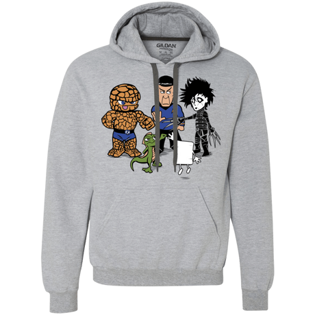 Sweatshirts Sport Grey / Small Rock Paper Scissors Premium Fleece Hoodie