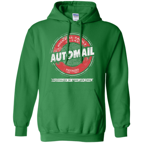 Sweatshirts Irish Green / Small Rockbell Automail Pullover Hoodie