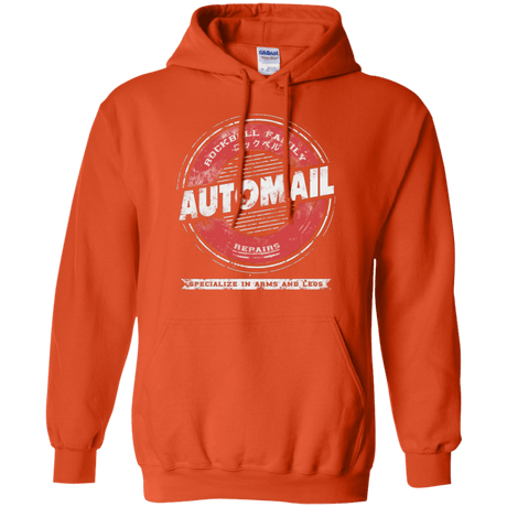 Sweatshirts Orange / Small Rockbell Automail Pullover Hoodie