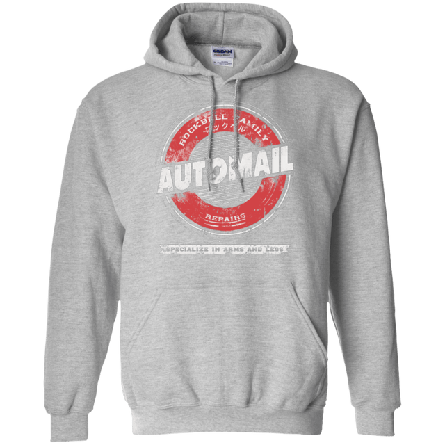 Sweatshirts Sport Grey / Small Rockbell Automail Pullover Hoodie