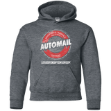 Sweatshirts Dark Heather / YS Rockbell Automail Youth Hoodie