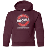 Sweatshirts Maroon / YS Rockbell Automail Youth Hoodie