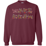 Sweatshirts Maroon / Small Rocket and Groot Crewneck Sweatshirt