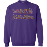 Sweatshirts Purple / Small Rocket and Groot Crewneck Sweatshirt