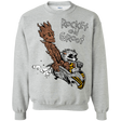 Sweatshirts Sport Grey / Small Rocket and Groot Crewneck Sweatshirt