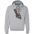 Sweatshirts Sport Grey / Small Rocket and Groot Premium Fleece Hoodie