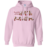 Sweatshirts Light Pink / Small Rocket and Groot Pullover Hoodie