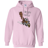 Sweatshirts Light Pink / Small Rocket and Groot Pullover Hoodie