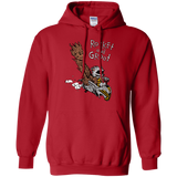 Sweatshirts Red / Small Rocket and Groot Pullover Hoodie