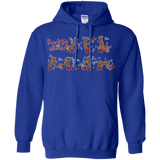 Sweatshirts Royal / Small Rocket and Groot Pullover Hoodie