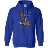 Sweatshirts Royal / Small Rocket and Groot Pullover Hoodie