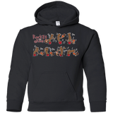 Sweatshirts Black / YS Rocket and Groot Youth Hoodie