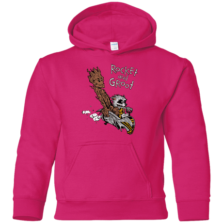 Sweatshirts Heliconia / YS Rocket and Groot Youth Hoodie