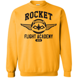 Sweatshirts Gold / Small Rocket Flight Academy Crewneck Sweatshirt