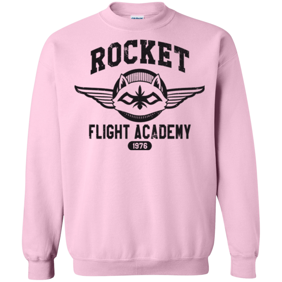 Sweatshirts Light Pink / Small Rocket Flight Academy Crewneck Sweatshirt