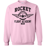 Sweatshirts Light Pink / Small Rocket Flight Academy Crewneck Sweatshirt