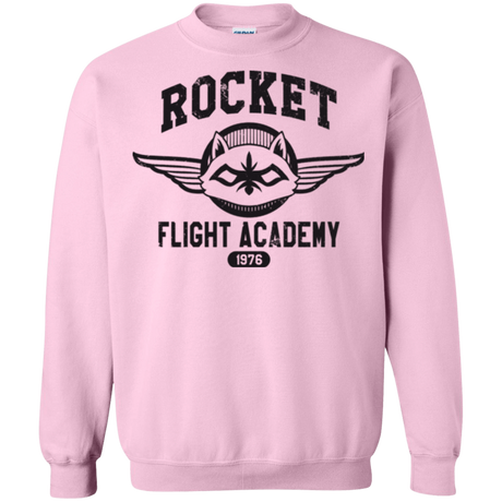 Sweatshirts Light Pink / Small Rocket Flight Academy Crewneck Sweatshirt