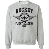 Sweatshirts Sport Grey / Small Rocket Flight Academy Crewneck Sweatshirt