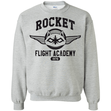 Sweatshirts Sport Grey / Small Rocket Flight Academy Crewneck Sweatshirt
