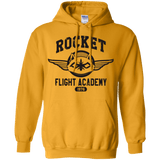 Sweatshirts Gold / Small Rocket Flight Academy Pullover Hoodie