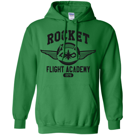 Sweatshirts Irish Green / Small Rocket Flight Academy Pullover Hoodie