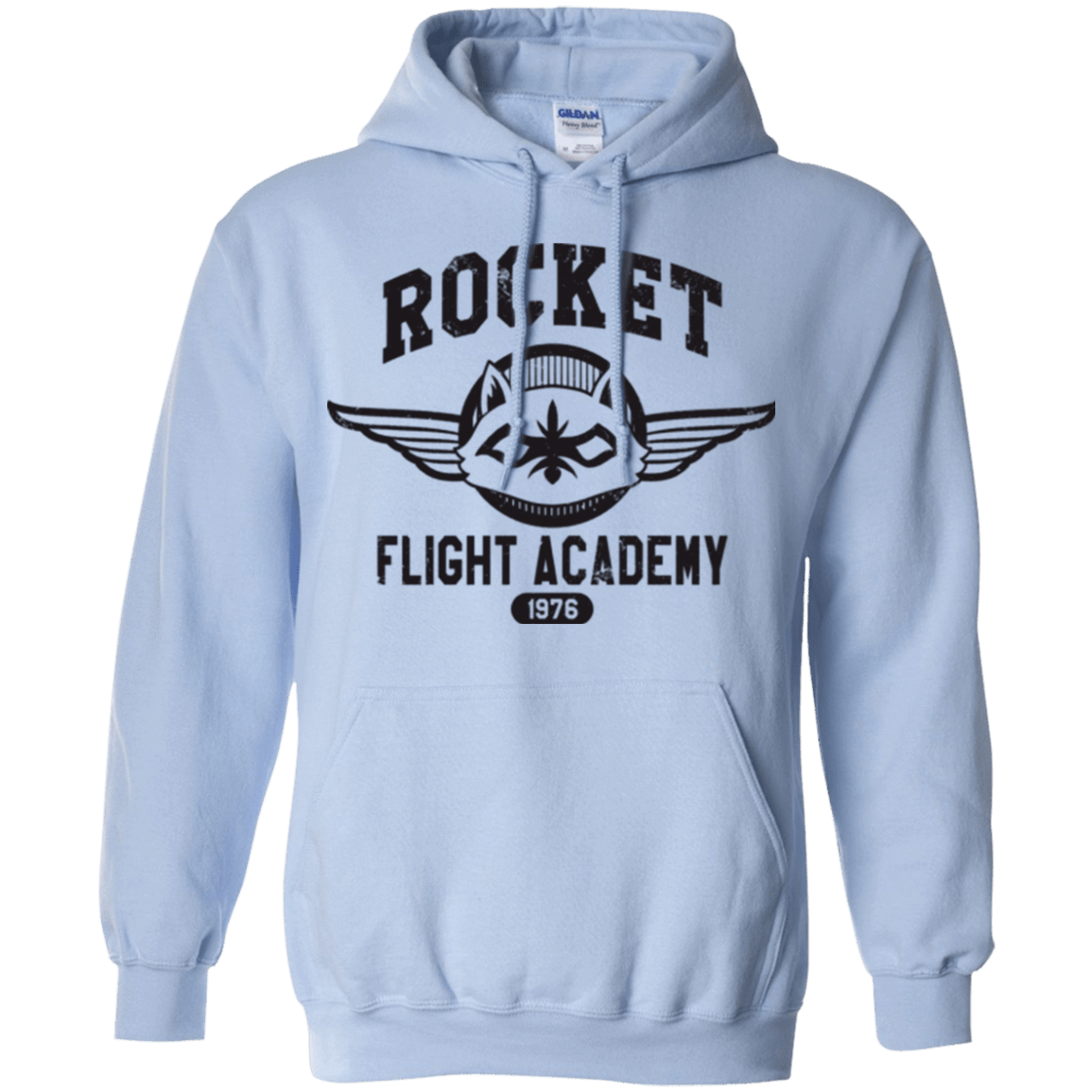 Sweatshirts Light Blue / Small Rocket Flight Academy Pullover Hoodie