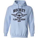 Sweatshirts Light Blue / Small Rocket Flight Academy Pullover Hoodie