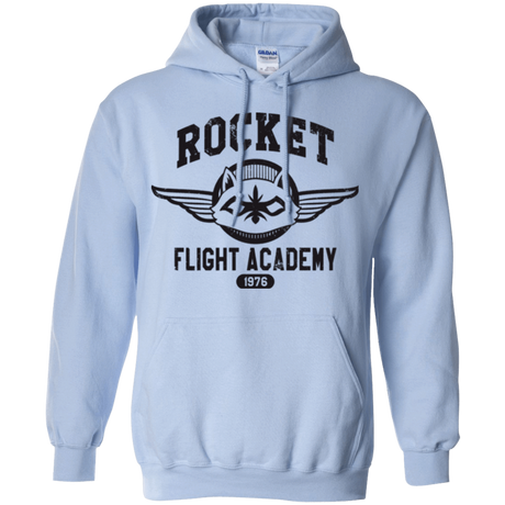 Sweatshirts Light Blue / Small Rocket Flight Academy Pullover Hoodie