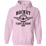 Sweatshirts Light Pink / Small Rocket Flight Academy Pullover Hoodie