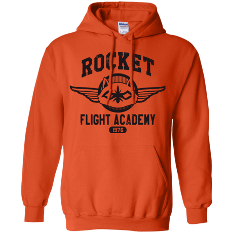 Sweatshirts Orange / Small Rocket Flight Academy Pullover Hoodie