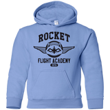 Sweatshirts Carolina Blue / YS Rocket Flight Academy Youth Hoodie