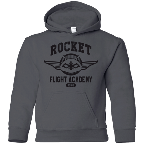 Sweatshirts Charcoal / YS Rocket Flight Academy Youth Hoodie