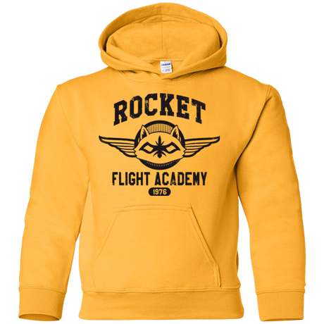 Sweatshirts Gold / YS Rocket Flight Academy Youth Hoodie